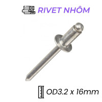 Rivet Nhôm OD3.2x16mm (995-1000 Cái)