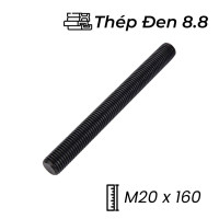 Guzong Thép Đen 8.8 M20x160