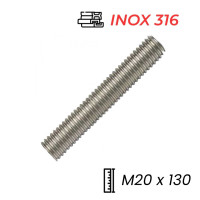 Guzong Inox 316 M20x130