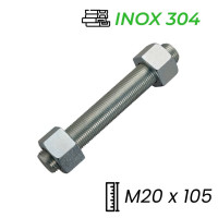 Guzong Inox 304 M20x105