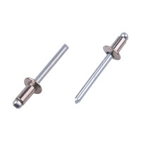 Rivet Inox 304 Chân Thép OD4.0x16mm (500 Cái)