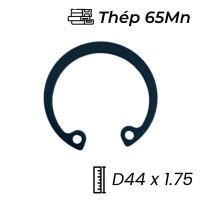 Phe Gài Lỗ Thép 65Mn DIN472 D44x1.75