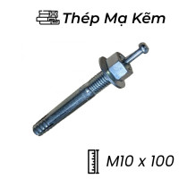 Tắc Kê Nở Đinh Sanko Thép Mạ Kẽm M10x100