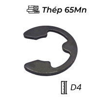 Phe Gài Trục Chữ E Thép DIN6799 D4