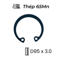 Phe Gài Lỗ Thép 65Mn DIN472 D95x3.0