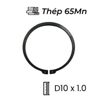 Phe Gài Trục Thép 65Mn DIN471 D10x1.0