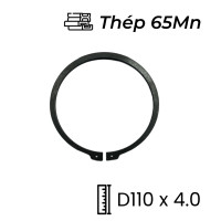 Phe Gài Trục Thép 65Mn DIN471 D110x4.0