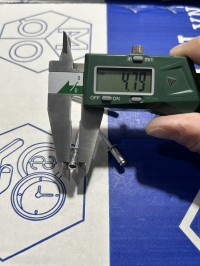 Rivet Nhôm OD4.8x10mm (497-500 Cái)