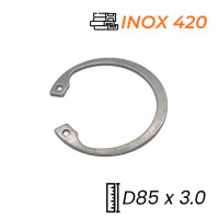 Phe Gài Lỗ Inox 420 DIN472 D85x3.0
