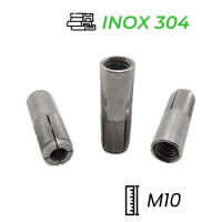 Tắc Kê Đạn Inox 304 M10