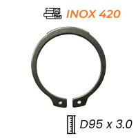 Phe Gài Trục Inox 420 DIN471 D95x3.0