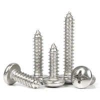 Vít Gỗ Pake Đầu Tròn Inox 304 ISO7049 St6.3x25mm