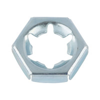 Tán Khóa Thép Mạ Kẽm Trắng Cr3+ 65Mn DIN7967 M30