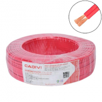 Dây Điện Cadivi VCmd 2x1.5mm2 0.6/1kv (Màu Đỏ)