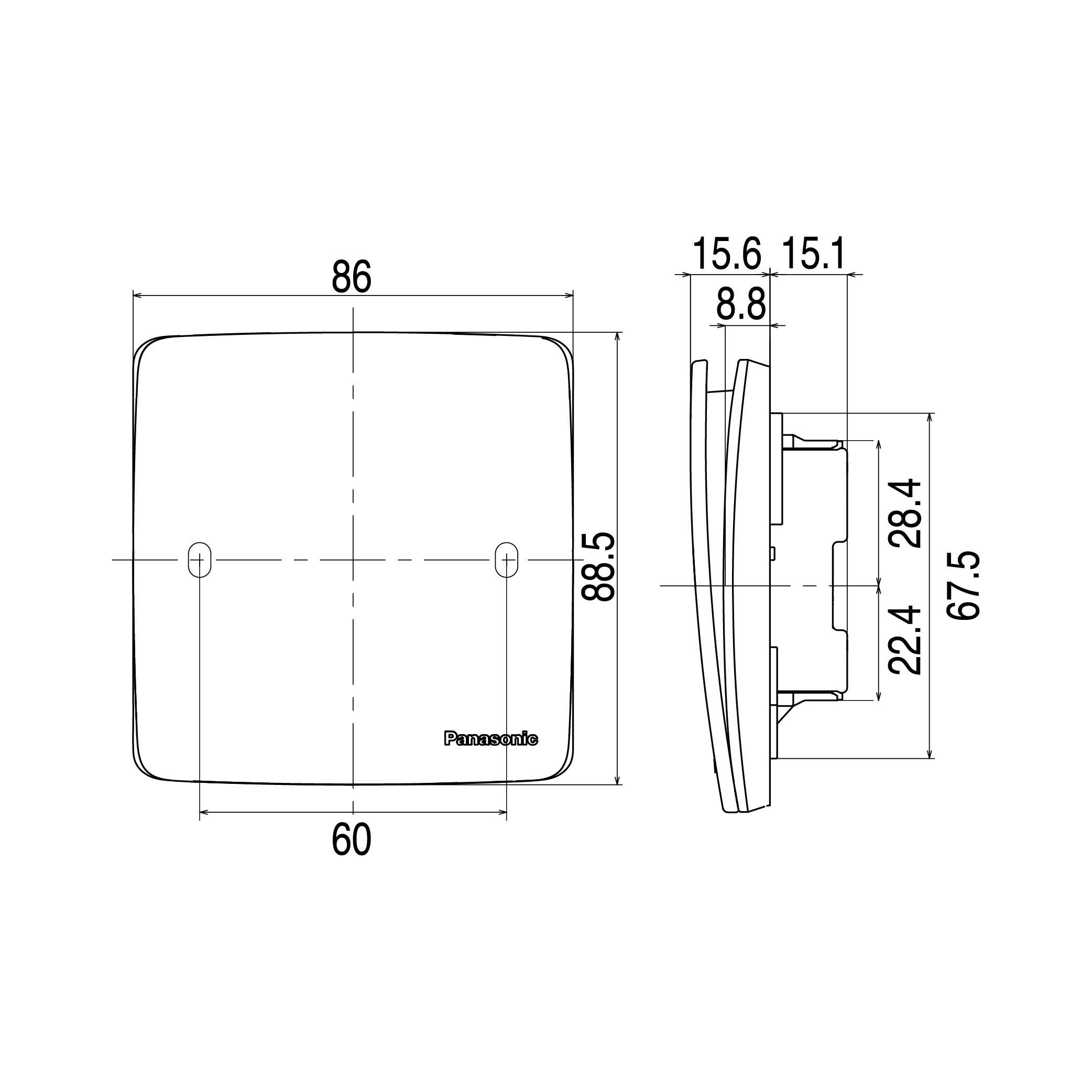 Công Tắc Panasonic WMT502MYH-VN Minerva 2 Chiều_drawing