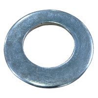 Lông Đền Phẳng Thép Mạ Kẽm Trắng Cr3+ M6 (13x1.0)