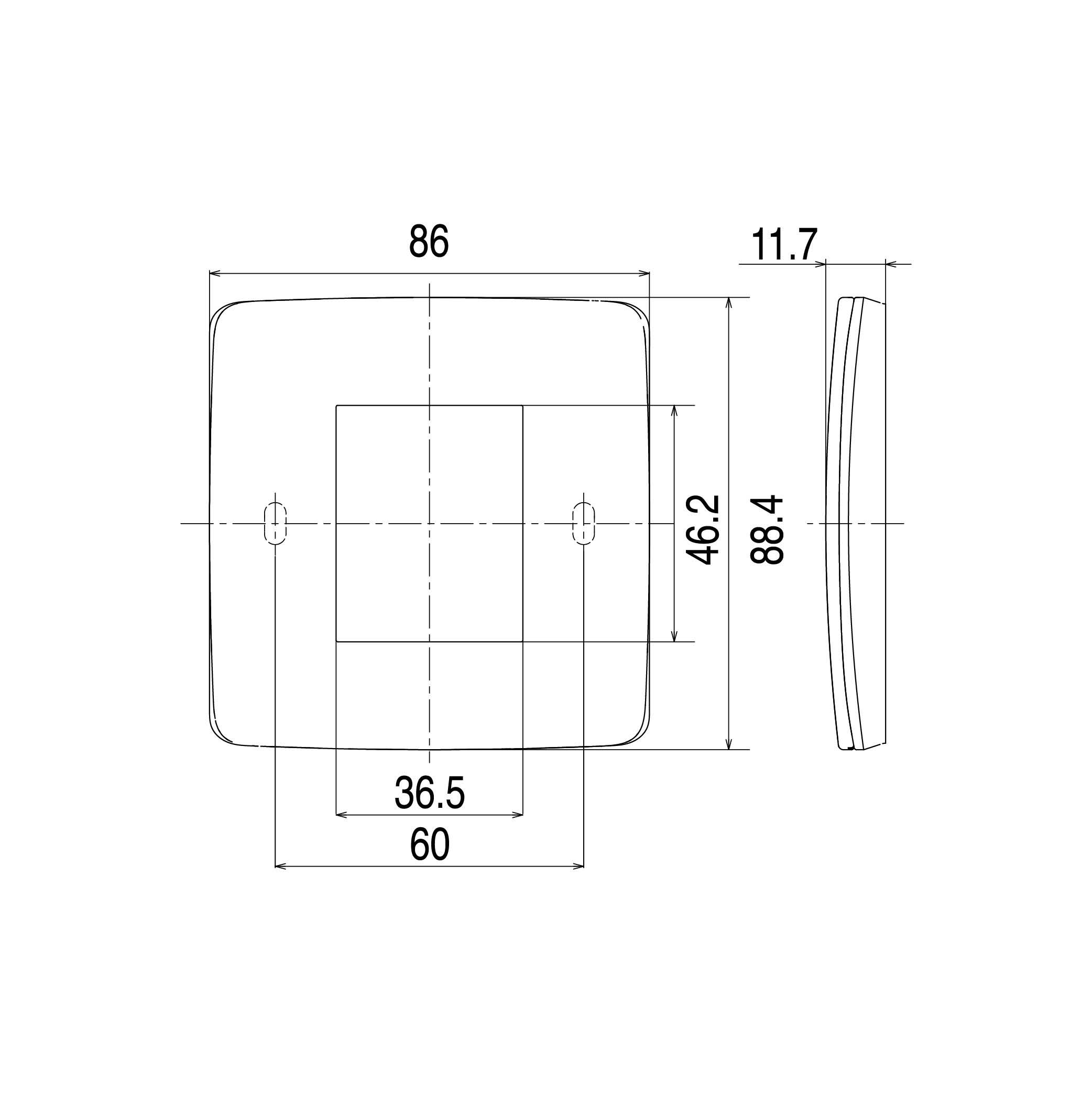 Mặt Công Tắc Panasonic WMT7812MYZ-VN Minerva Vuông 2 Thiết Bị_drawing