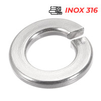 Lông Đền Vênh Inox 316 DIN127 M10