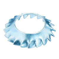 Lông Đền Răng Ngoài Loại V Thép Mạ Kẽm 4.8 DIN6798V M4