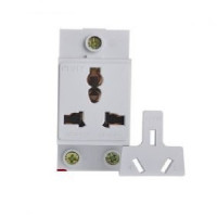 Ổ Cắm Cài Thanh Ray 3 chấu Chint AC30-124