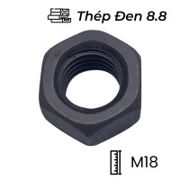 Tán Thép Đen 8.8 DIN934 M18