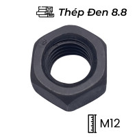 Tán Thép Đen 8.8 DIN934 M12