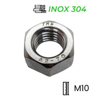 Tán Inox 304 GB6170 M10