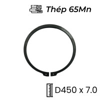 Phe Gài Trục Thép 65Mn DIN471 D450x7.0