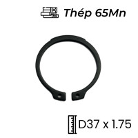 Phe Gài Trục Thép 65Mn DIN471 D37x1.75