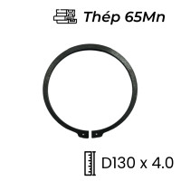 Phe Gài Trục Thép 65Mn DIN471 D130x4.0