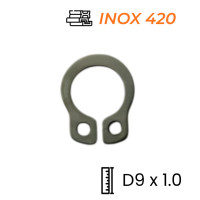 Phe Gài Trục Inox 420 DIN471 D9x1.0