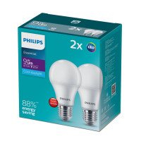 Bộ 2 Bóng Đèn LED ESS 9W E27 3000/6500K 230V Philips 929002299497