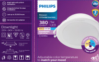 Đèn LED Downlight Đổi Màu MESON SSW 080 5W WH Recessed Philips 929003240607