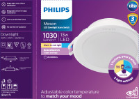 Đèn LED Downlight Đổi Màu MESON SSW 125 13W WH Recessed Philips 929003240807