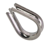 Bẹn Lót Cáp (Rope Thimble) Inox 304 D14