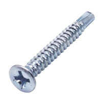 Vít Đuôi Cá Đầu Col Thép Mạ Kẽm (980-1000 Con) 4.2x25 (#8-20TPI)