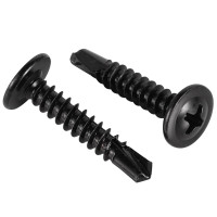 Vít Đuôi Cá Đầu Dù Thép Mạ Hợp Kim Đen ZnNi 4.2x13mm (#8-18TPI)