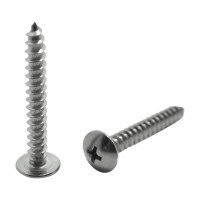 Vít Gỗ Đầu Dù Inox 304 M4x20 (#8-16TPI)