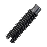 Vít Xẻ Rãnh Đuôi Trụ Thép Đen 4.8 DIN417 M8x40