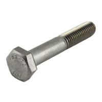 Bulong Inox 304 DIN931 M10x40 Ren Lửng (1 Tán + 1 LĐP)