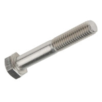 Bulong Inox 316 DIN931 M12x55 Ren Lửng (2 Tán + 2 LĐP)