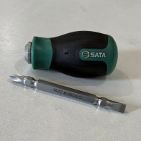 Tua Vít 2 Đầu Bake-Dẹp #2-6mmx38mmx105.5 mm Sata 66202