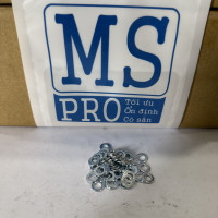 Lông Đền Phẳng Thép Mạ Kẽm Trắng Cr3+ DIN125 M5