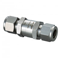 FUJIKIN CHECK VALVE SUS316 6000PSI CRACKING PRESSURE: 1PSI 1/2