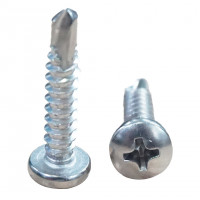 Vít Tự Khoan Đầu Tròn Inox 410 M4.8x13 (#10-16)