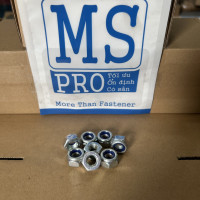 Tán Keo Thép Mạ Kẽm Trắng Cr3+ 8.8 DIN985 M10