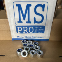 Tán Keo Thép Mạ Kẽm Trắng Cr3+ 8.8 DIN985 M12