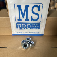 Tán Keo Thép Mạ Kẽm Trắng Cr3+ 8.8 DIN985 M14