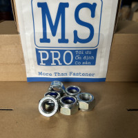 Tán Keo Thép Mạ Kẽm Trắng Cr3+ 8.8 DIN985 M16