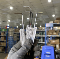 Cây Lục Giác 3 mm Chữ L Đầu Bằng Siêu Dài Sata 80307